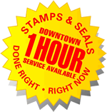 1 Hour Downtown Service