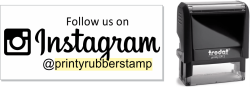 Follow Us on Instagram with Link Stamp