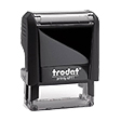 With more room and space for up to 4 lines this stamp makes an ideal personal stamp. It is our best seller as a personal return address stamp. Also an economic choice for process routing stamps (Single status words like: PAID, APPROVED, PROCESSED, CANCELL