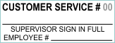 COOPSIG-CUSTSRVC - Calgary Co-op Customer Service Stamp