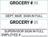COOPSIG-GROCERY - Calgary Co-op Grocery Stamp