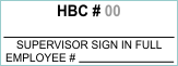 COOPSIG-HBC - Calgary Co-op HBC Stamp