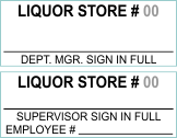 COOPSIG-LIQUORSTORE - Calgary Co-op Liquor Store Stamp
