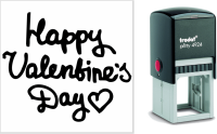 Happy Valentines Day Stamp