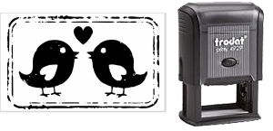 Love Birds Stamp